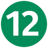 Icône officielle métro ligne 12