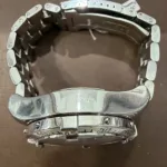 Bracelet acier ouvert de la montre Breitling SuperOcean chronographe II
